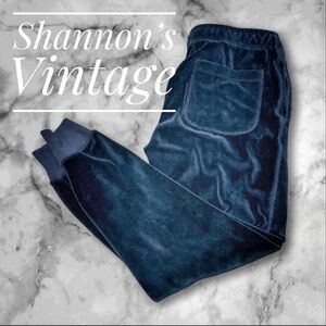 Todd Snyder Men’s Sz Small Blue Velour Jogger Sweatpants A44